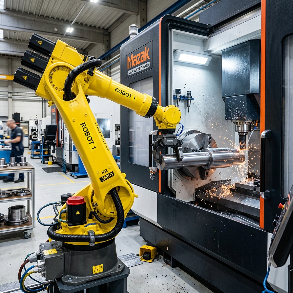 Robots para Fábricas e Industria en acción B2B