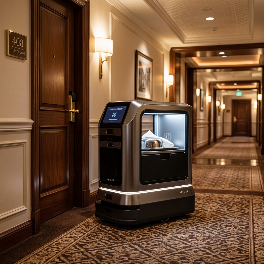 Robots para Hoteles en acción B2B
