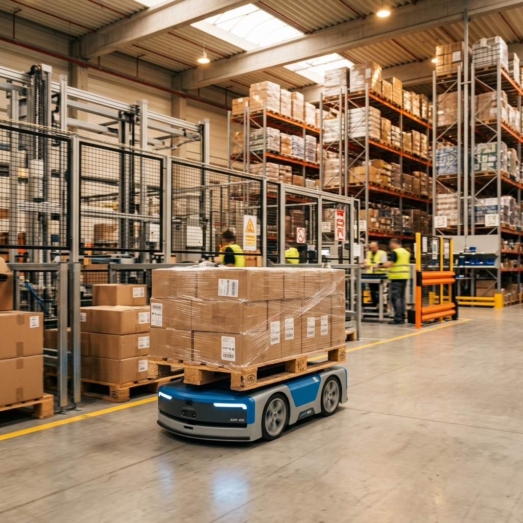 Robots para Logística en acción B2B