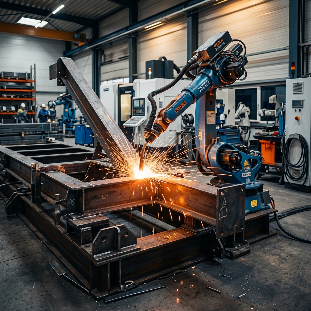 Robots para el Sector del Metal en acción B2B